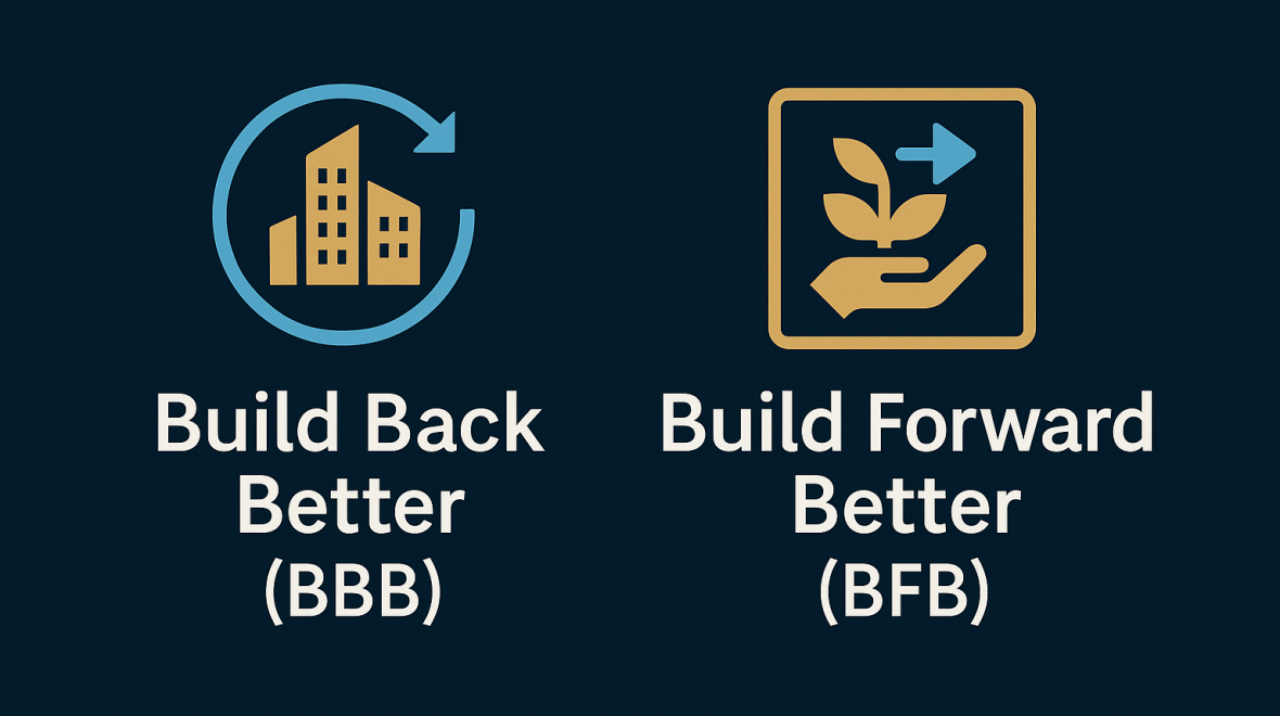 مبدأ Build Back Better وما بعده