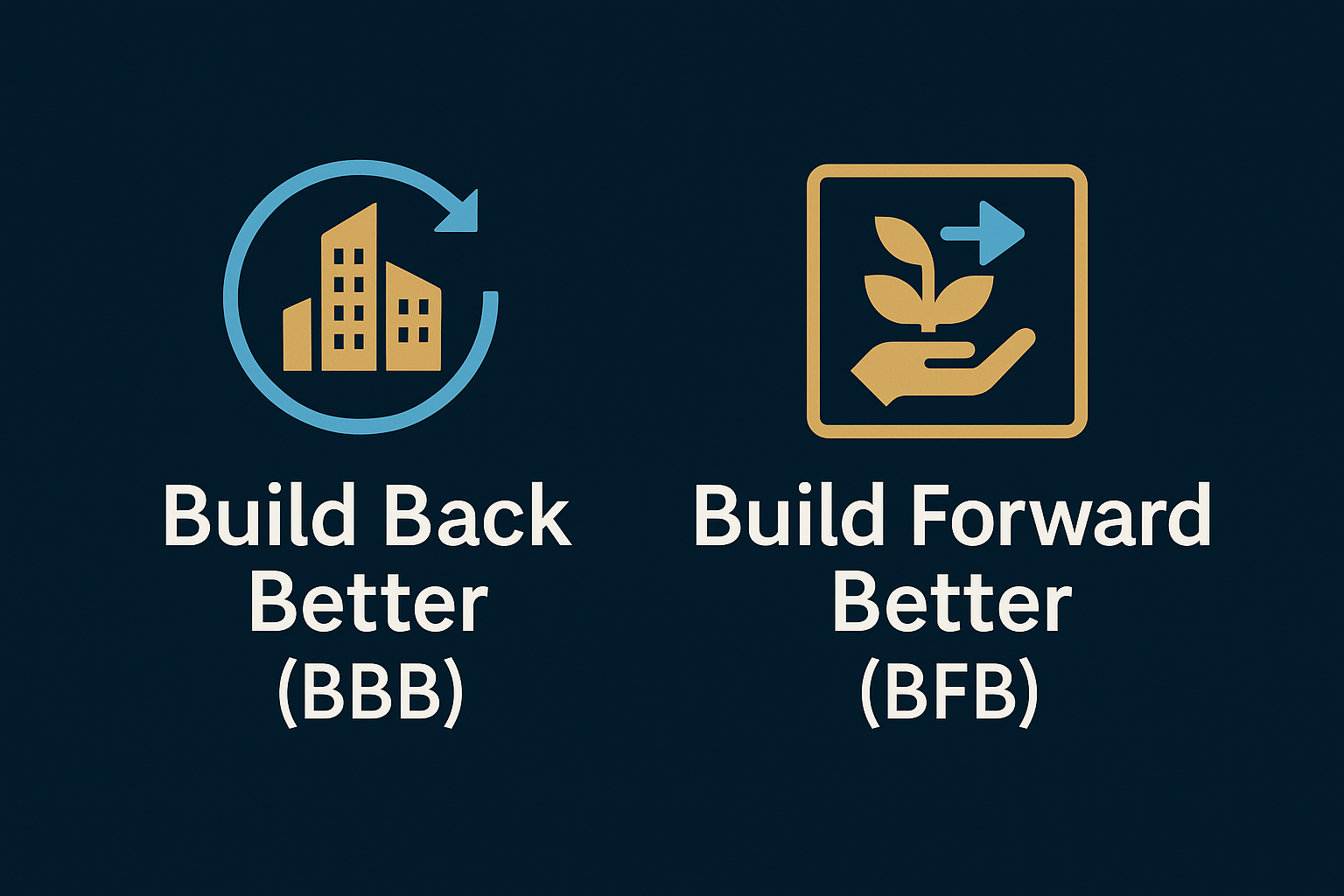 مبدأ Build Back Better وما بعده
